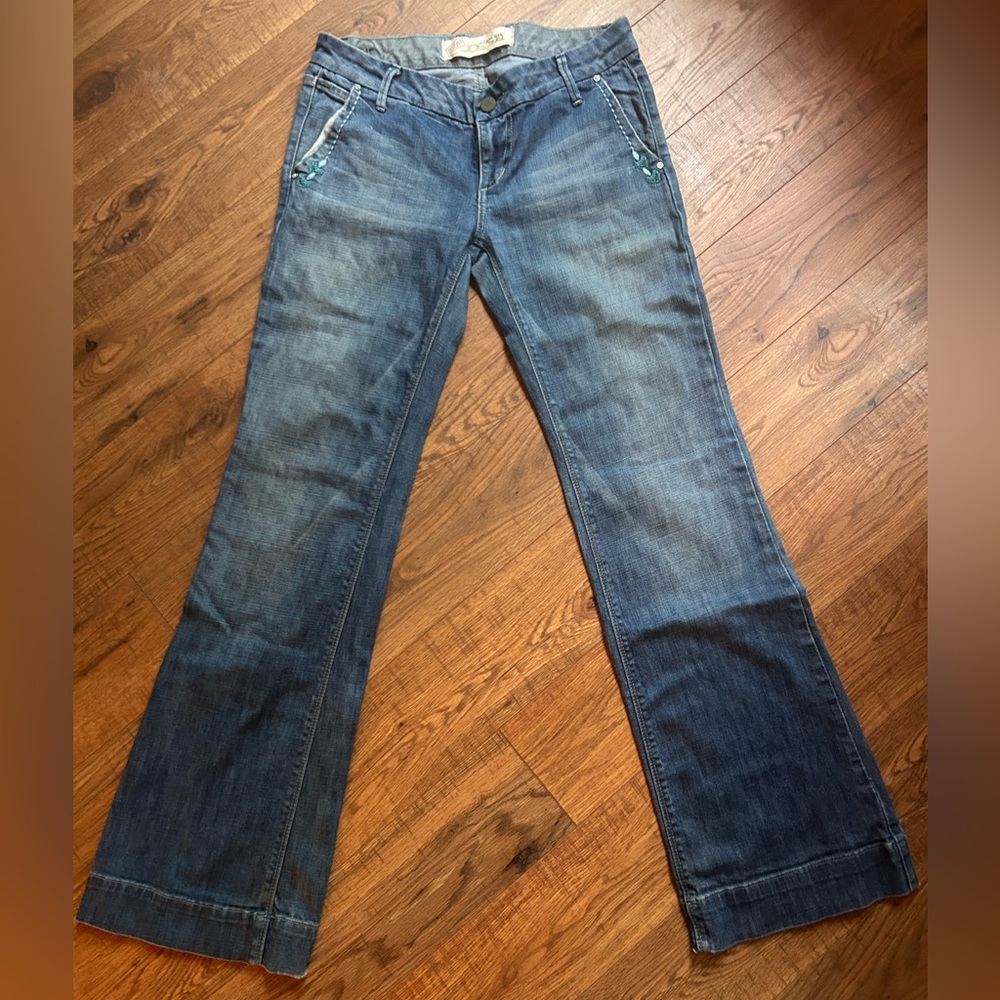 Joe's Jeans Women’s Low Rise Blue Flare Leg Denim